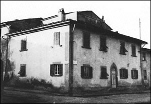 Casa Ardengo Soffici nel 1930 circa